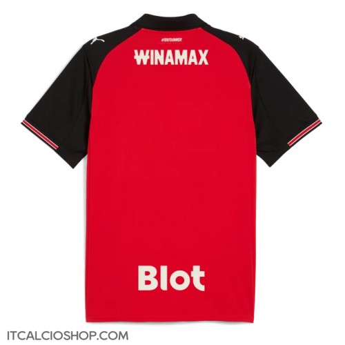 Stade Rennais Prima Maglia 2025-26 Manica Corta Stade Rennais Prima Maglia 2025-26 Manica Corta